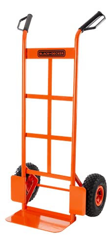 Black & Decker Heavy Duty Sack Trolley Truck Industrial Hand Rubber Tyre 120Kg Black & Decker Heavy Duty Sack Trolley Truck Industrial Hand Rubber Tyre 120Kg